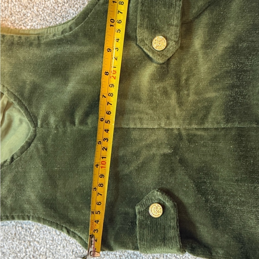 ✨ Vintage Green Corduroy Toddler Romper – Size 3T ✨ - Picture 5 of 5